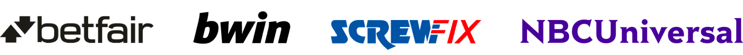 Betfair, bwin, Screwfix and NBCUniversal