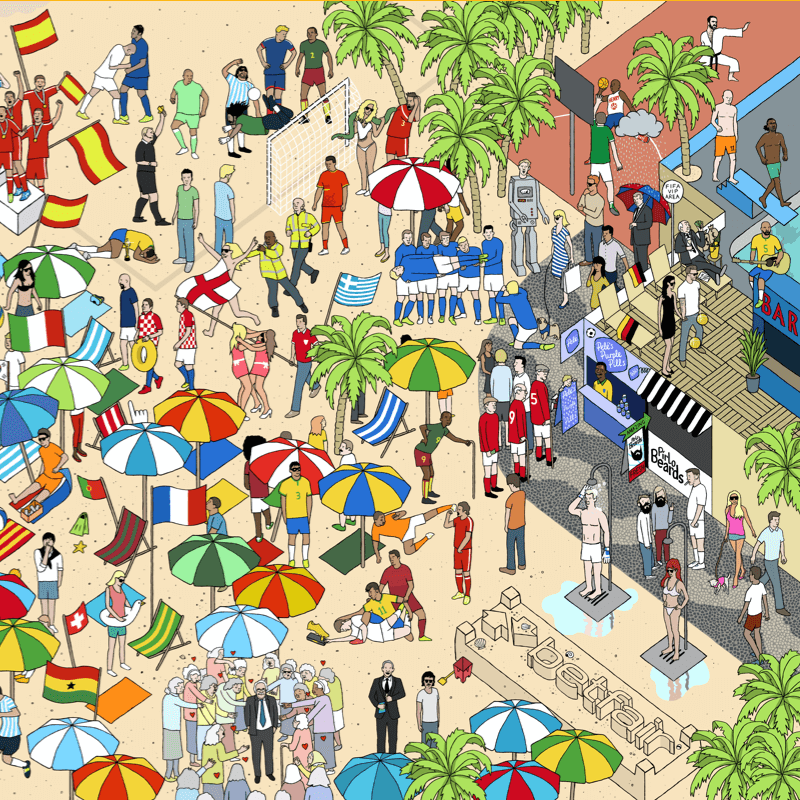 Finding Neymar campaign artwork
